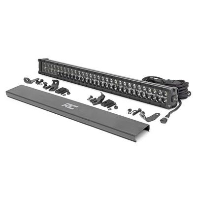 Rough Country Black Series 30" Cree LED Light Bar with Cool White DRL - 70930BD